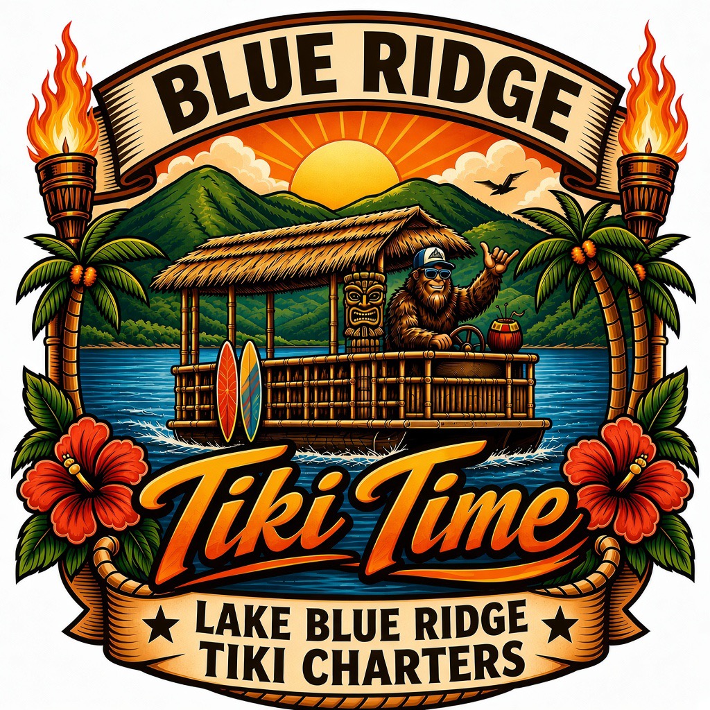 Blue Ridge Tiki Time logo